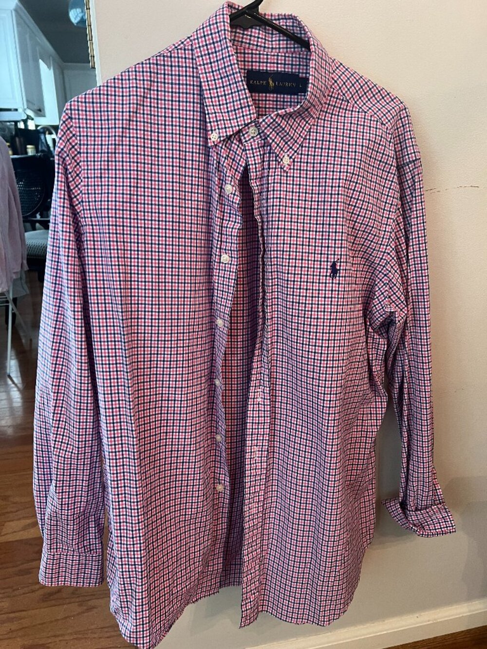 Vintage Ralph Lauren Plaid Oxford Shirt